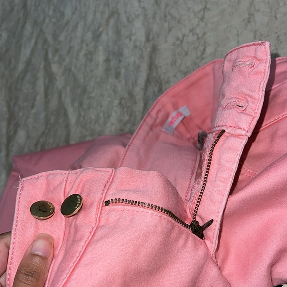 Pink Stretchy Skinny Slim Jeans - Picture 4 of 9